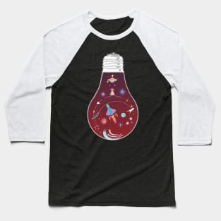 Constellation light bulb - Kawaii Baseball T-Shirt